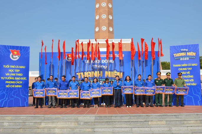 Khởi động Tháng Thanh niên tại Cà Mau - Ảnh 1.