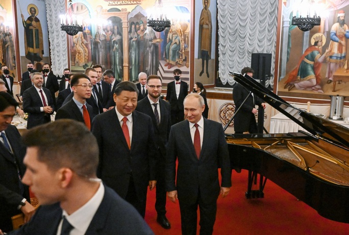 Quang cảnh điện Kremlin lộng lẫy trong cuộc gặp cấp cao Nga - Trung Quốc - Ảnh 7.