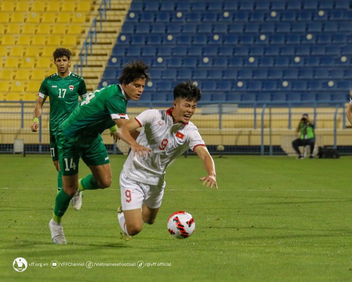 U23 Việt Nam thua đậm trận ra quân Doha Cup 2023 - Ảnh 4.