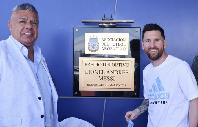 Argentina lấy tên Messi cho trung tâm huấn luyện tuyển quốc gia - Ảnh 1.