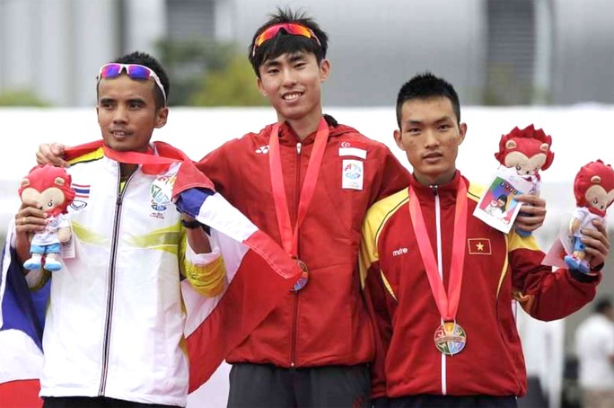 Ngôi sao Singapore dọa soán ngôi marathon SEA Games - Ảnh 1.