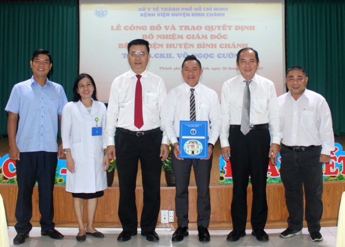TP HCM: Bệnh viện huyện Bình Chánh có giám đốc mới - Ảnh 1.
