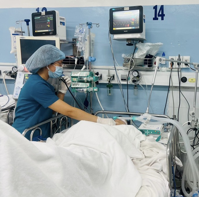 Vụ cây xanh bật gốc trước Trường Trần Văn Ơn: Thai phụ đã qua cơn nguy kịch - Ảnh 1.