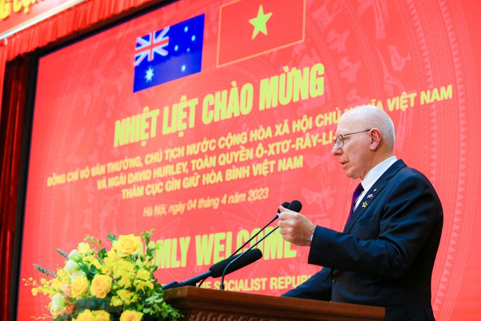 Chủ tịch nước Võ Văn Thưởng và Toàn quyền Úc thăm Cục Gìn giữ Hoà bình Việt Nam - Ảnh 3.