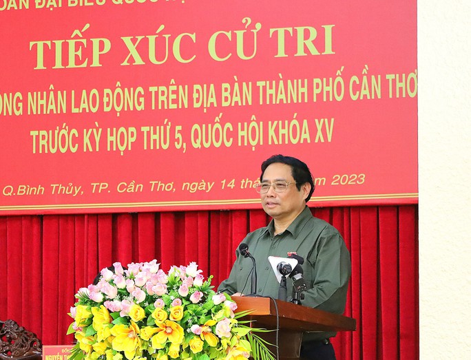 Thủ tướng trả lời nhiều vấn đề nóng với công nhân lao động tại Cần Thơ - Ảnh 1.