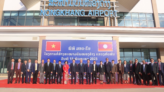 HAGL Agrico bàn giao sân bay Nong Khang - Lào - Ảnh 3.