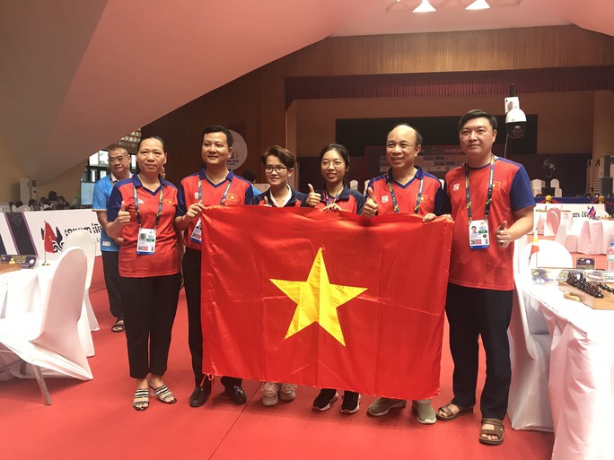 Đội tuyển cờ ốc giành HCV đầu tiên cho Việt Nam tại SEA Games 32 - Ảnh 1.