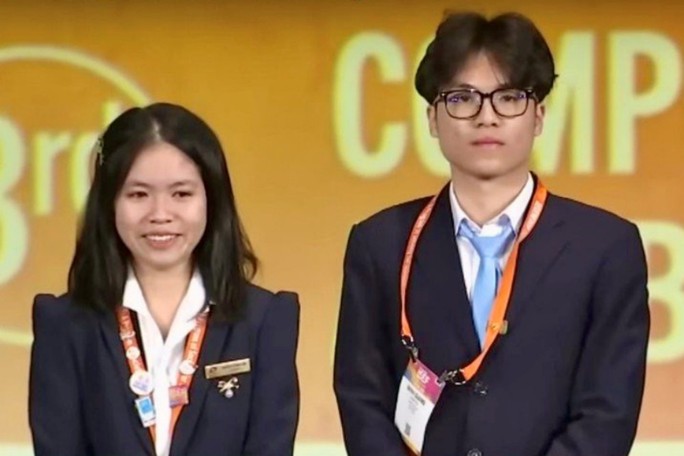 Học sinh Việt Nam đoạt giải Hội thi khoa học kỹ thuật quốc tế 2023 - Ảnh 1.
