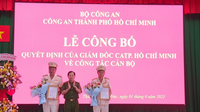 Thượng tá Nguyễn Đình Dương làm Trưởng Công an TP Thủ Đức - Ảnh 1.