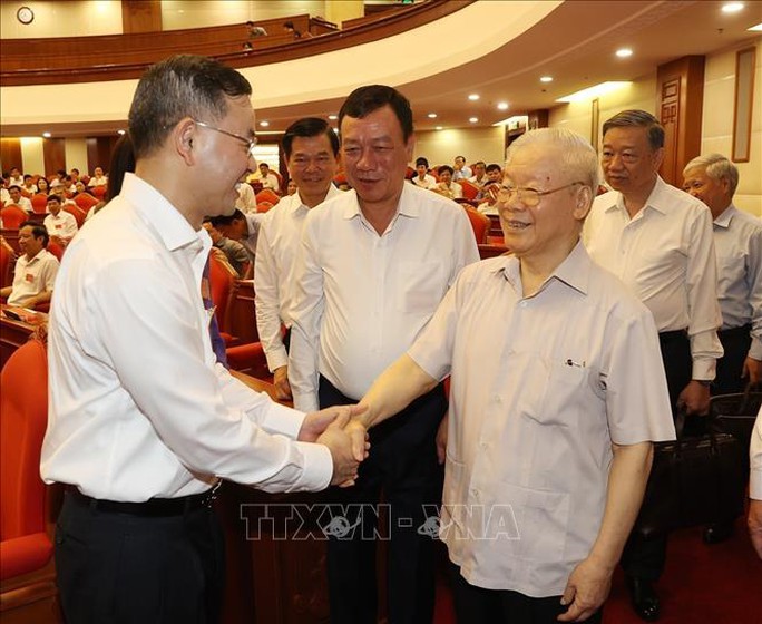 Tổng Bí thư Nguyễn Phú Trọng chủ trì Hội nghị về phòng, chống tham nhũng, tiêu cực - Ảnh 1.