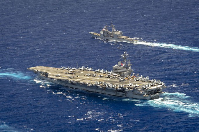 Nhóm tàu sân bay USS Ronald Reagan của Mỹ thăm Việt Nam - Ảnh 7.