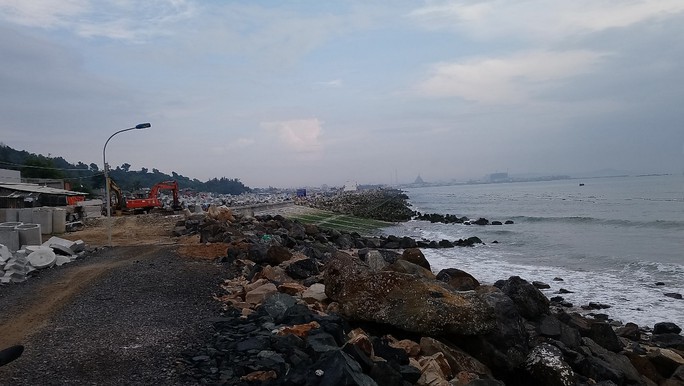 Thanh tra 4 dự án kè biển do Trung ương hỗ trợ vốn tại Bình Thuận - Ảnh 1.