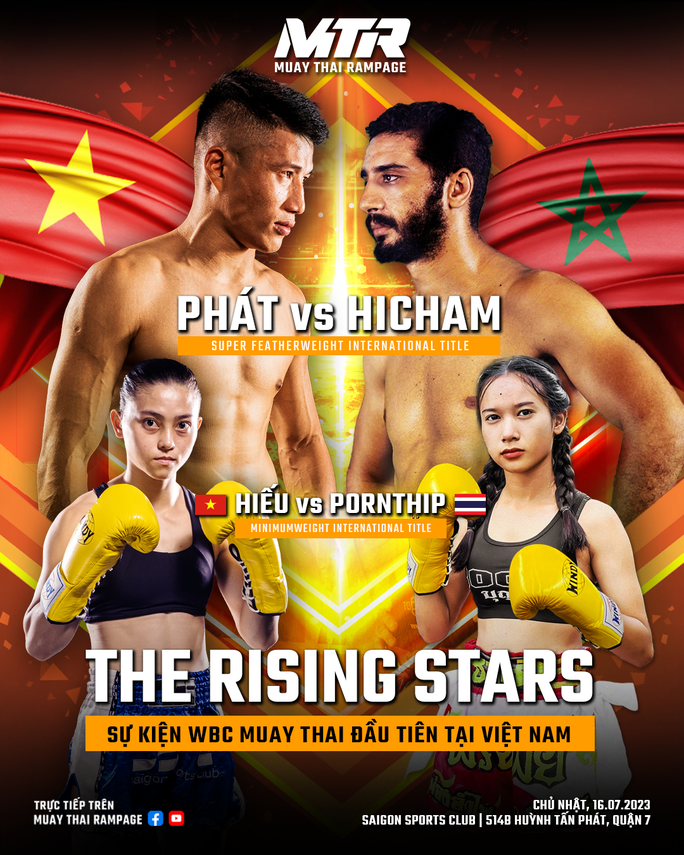 Giải đấu tranh đai WBC Muay Thai Quốc tế lần đầu tiên tại Việt Nam - Ảnh 3.