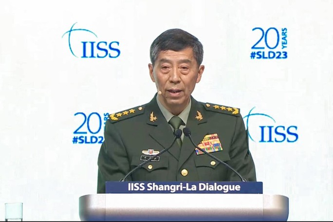 Đối thoại Shangri-La: Bộ trưởng Quốc phòng Trung Quốc đăng đàn - Ảnh 1.