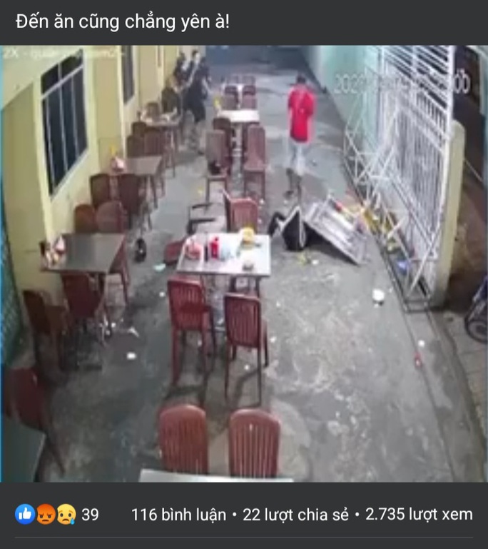 CLIP: Người phụ nữ bị đánh dã man tại quán ăn