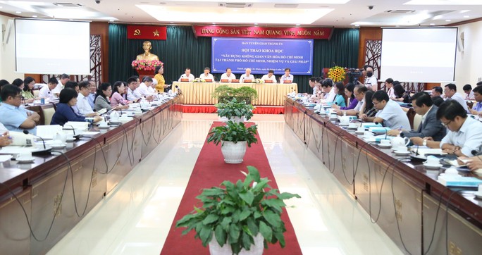 Không gian văn hóa Hồ Chí Minh là nét đẹp rất riêng, rất hấp dẫn của TP HCM