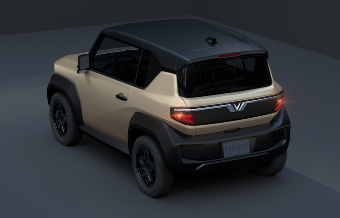 VinFast chính thức ra mắt mẫu xe điện mini VF 3 - Ảnh 2.