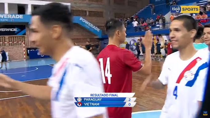 Futsal Việt Nam thất bại ở trận giao hữu cuối cùng với Paraguay - Ảnh 3.