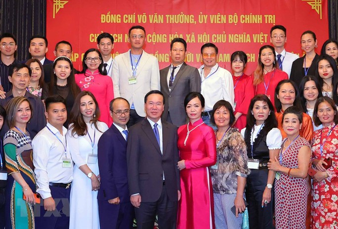 Chủ tịch nước Võ Văn Thưởng: Xây dựng cộng đồng người Việt Nam tại châu Âu đoàn kết, phát triển - Ảnh 3.