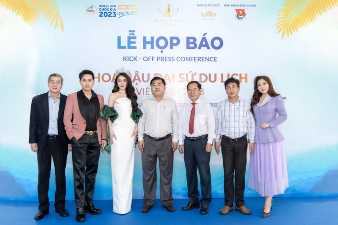 Họp báo Cuộc thi Hoa hậu Đại sứ Du lịch Việt Nam năm 2023 - Ảnh 3.