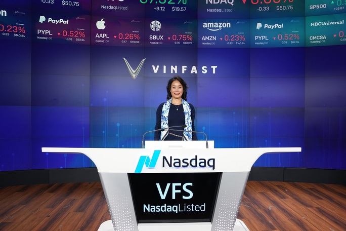 Tổng Giám đốc VinFast toàn cầu lý giải vì sao vốn hóa cổ phiếu vượt 85 tỉ USD sau phiên chào sàn Mỹ - Ảnh 1.