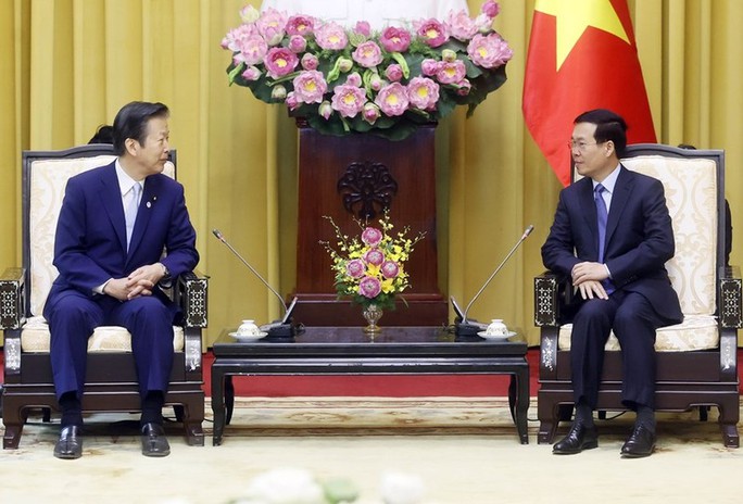 Chủ tịch nước đề nghị tăng cường giao lưu giữa tuổi trẻ Việt Nam - Nhật Bản - Ảnh 1.