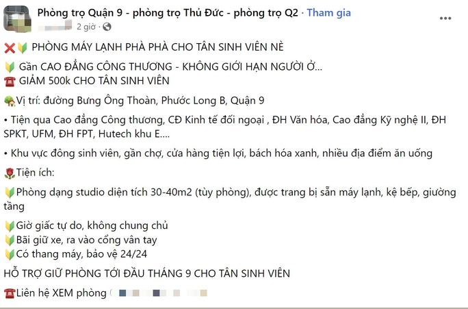 Sinh viên dàn trận để tìm trọ online - Ảnh 6.