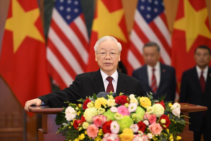 Tổng Bí thư Nguyễn Phú Trọng và Tổng thống Joe Biden nói về việc nâng tầm quan hệ Việt-Mỹ - Ảnh 2.