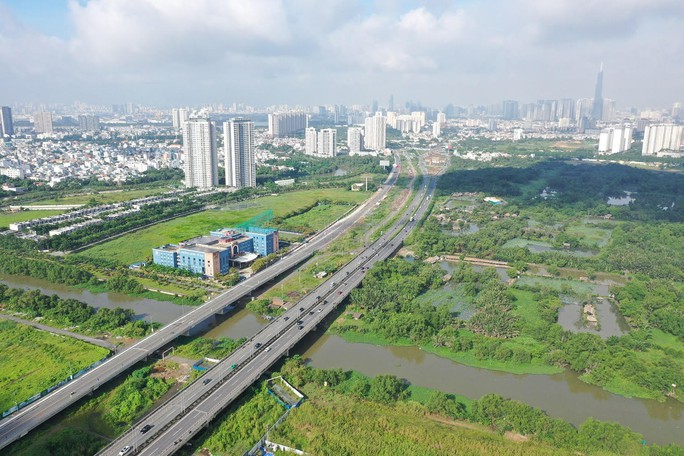 Chính thức thông xe đường song hành cao tốc TP HCM – Long Thành – Dầu Giây - Ảnh 2. Chính thức thông xe đường song hành cao tốc TP HCM – Long Thành – Dầu Giây - Ảnh 2.