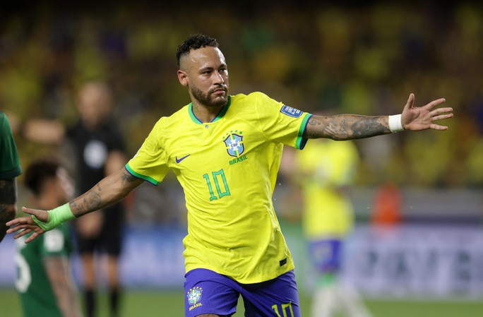 Neymar vượt kỷ lục của Vua Pele, Brazil thắng giòn giã Bolivia - Ảnh 1.