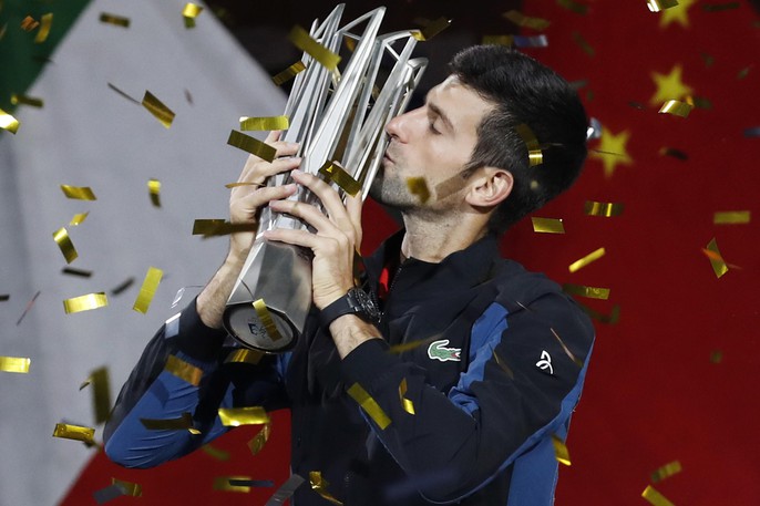 Clip Djokovic vô địch tại Thượng Hải, đoạt danh hiệu Masters thứ 32 - Ảnh 7.