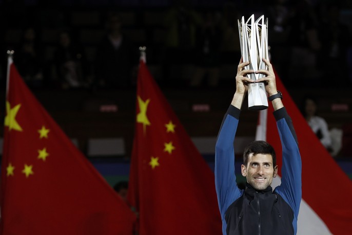 Clip Djokovic vô địch tại Thượng Hải, đoạt danh hiệu Masters thứ 32 - Ảnh 5.