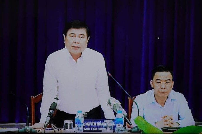 The Chairperson of the People's Committee of HCMC who works with people Thu Thiem ends 3 times - Figure 1. The Chairperson of the People's Committee of HCMC who works with people Thu Thiem ends 3 times - Figure 1.