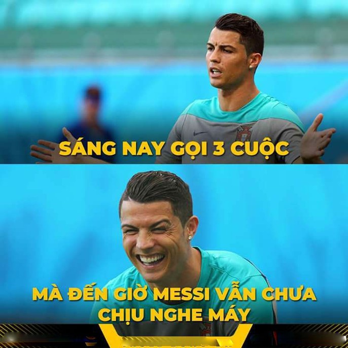 Ảnh chế World Cup: Ronaldo trao vương miện hoa hậu cho... Messi - Ảnh 2.