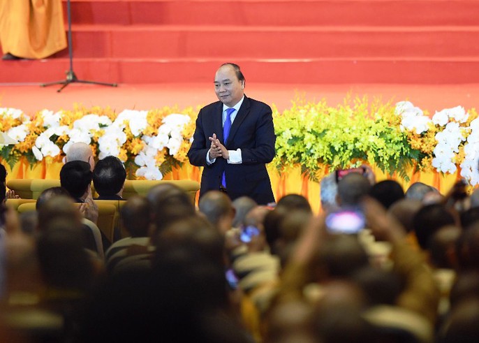 Thủ tướng Nguyễn Xuân Phúc dự lễ khai mạc đại lễ Vesak 2019 - Ảnh 1.