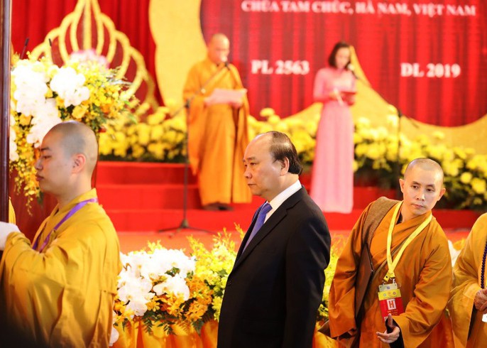 Thủ tướng Nguyễn Xuân Phúc dự lễ khai mạc đại lễ Vesak 2019 - Ảnh 6.