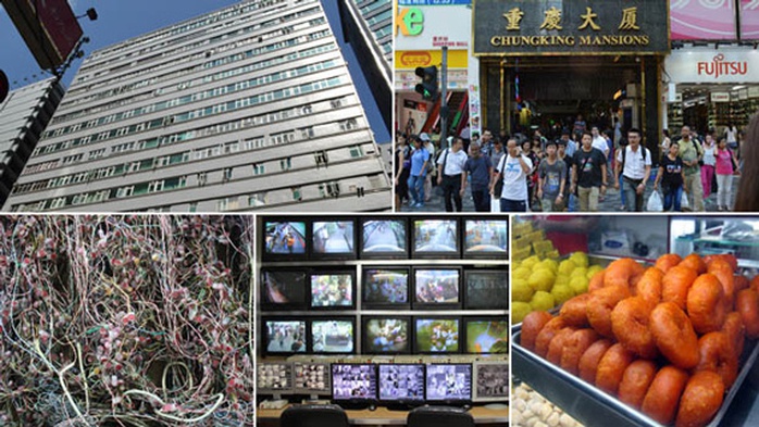 Tòa nhà Chungking được ví như “Liên Hiệp Quốc thu nhỏ”. Ảnh: BBC