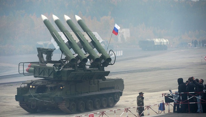 Hệ thống phòng thủ tên lửa Buk-M1. Ảnh: RIA Novosti