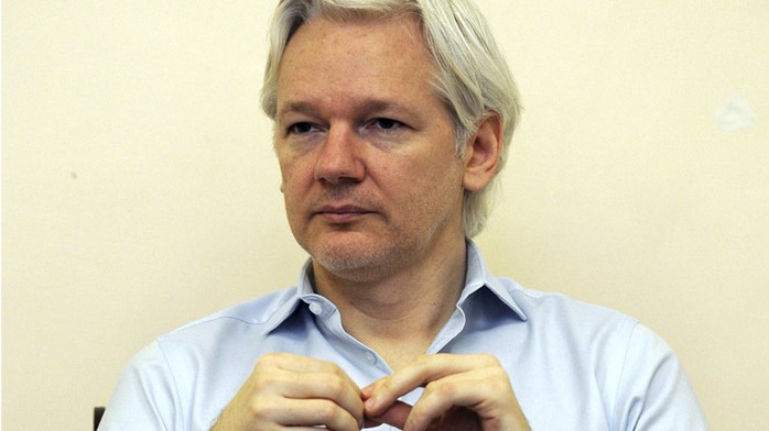 Người sáng lập Wikileaks Julian Assange. Ảnh: Reuters