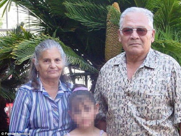 Bà Maria de Jesus Arroyo và người chồng. Ảnh: Daily Mail