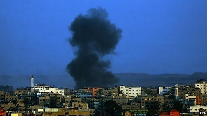 Chiến sự tại Dải Gaza vẫn chưa có dấu hiệu hạ nhiệt. Ảnh: AP, EPA