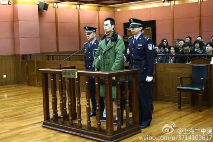 Lin Senhao trong phiên tòa ngày 18-2
