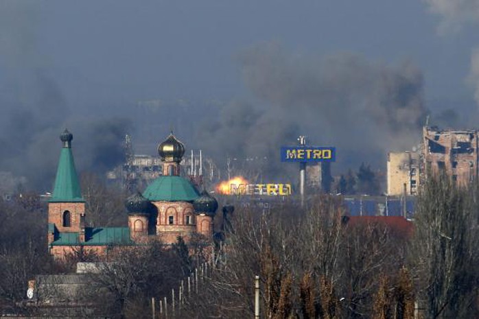 Hôm 9-11, khu vực Donetsk hứng chịu các cuộc pháo kích nặng nề trong vòng 1 tháng qua. Ảnh: Reuters