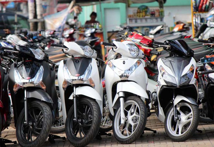 Honda là hãng có nhiều mẫu xe bị thổi giá