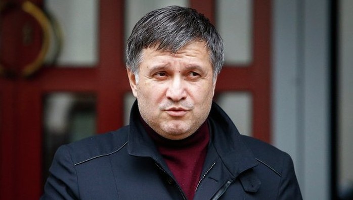 Bộ trưởng Nội vụ Ukraine Arsen Avakov. Ảnh: Reuters