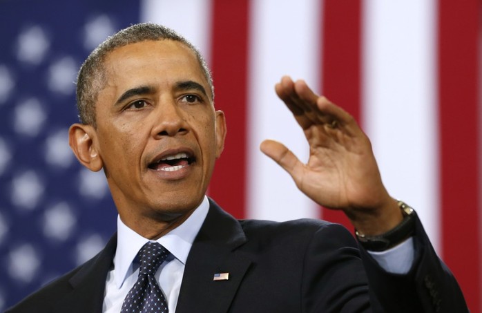 Tổng thống Barack Obama ủng hộ đề xuất chấm dứt việc NSA thu thập và lưu trữ các bản ghi âm điện thoại. Ảnh: Reuters