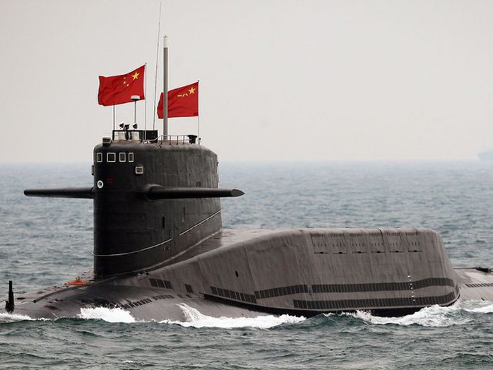Một tàu ngầm của Hải quân Trung Quốc. Ảnh: Asia News