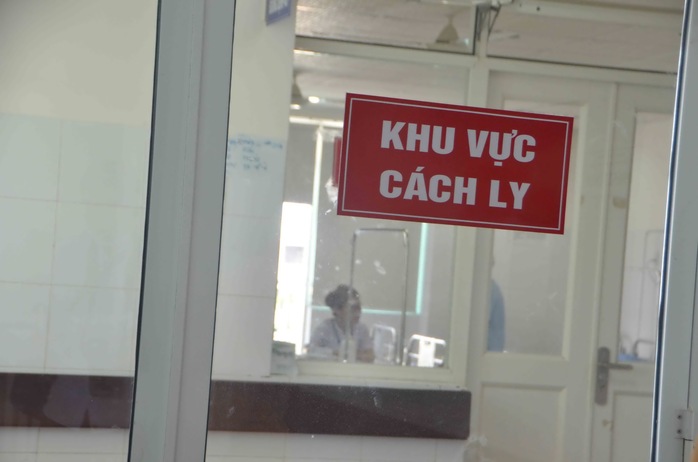 Khu cách ly tại khoa Y học nhiệt đới Bệnh viện Đà Nẵng, nơi điều trị cho bệnh nhân C.