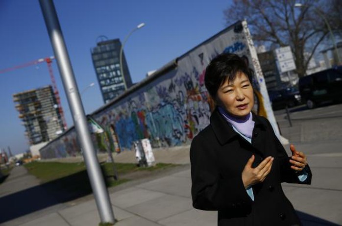 Tổng thống Hàn Quốc Park Geun-hye liên tục bị Triều Tiên chỉ trích thời gian gần đây. Ảnh: Reuters