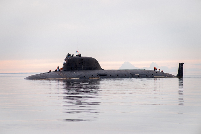 Tàu ngầm tấn công hạt nhân K-560 Severodvinsk. Ảnh: sevmash.ru